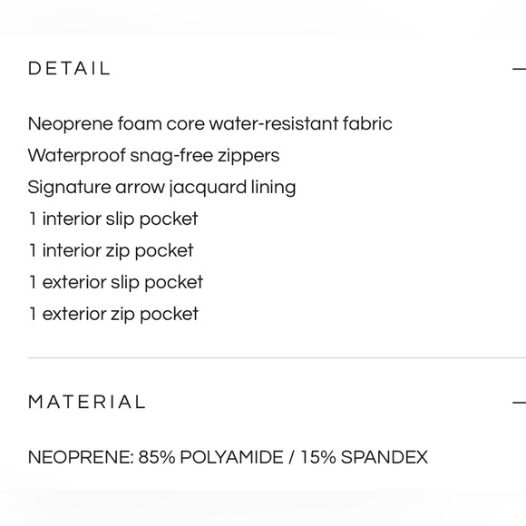 Thacker Neoprene Black Cocoon Camera Crossbody Bag EUC Ret $98 - Picture 6 of 10